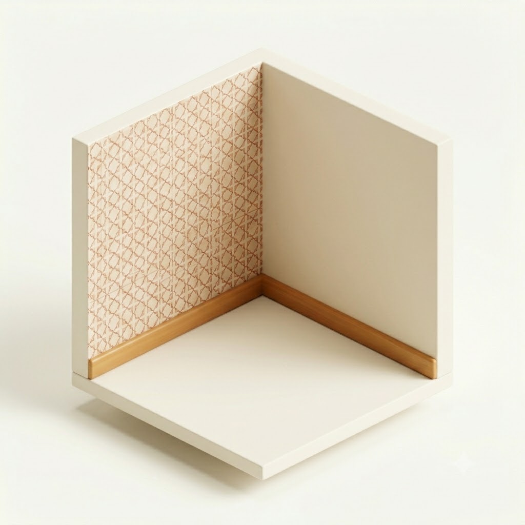Mur habillé en covering décoratif